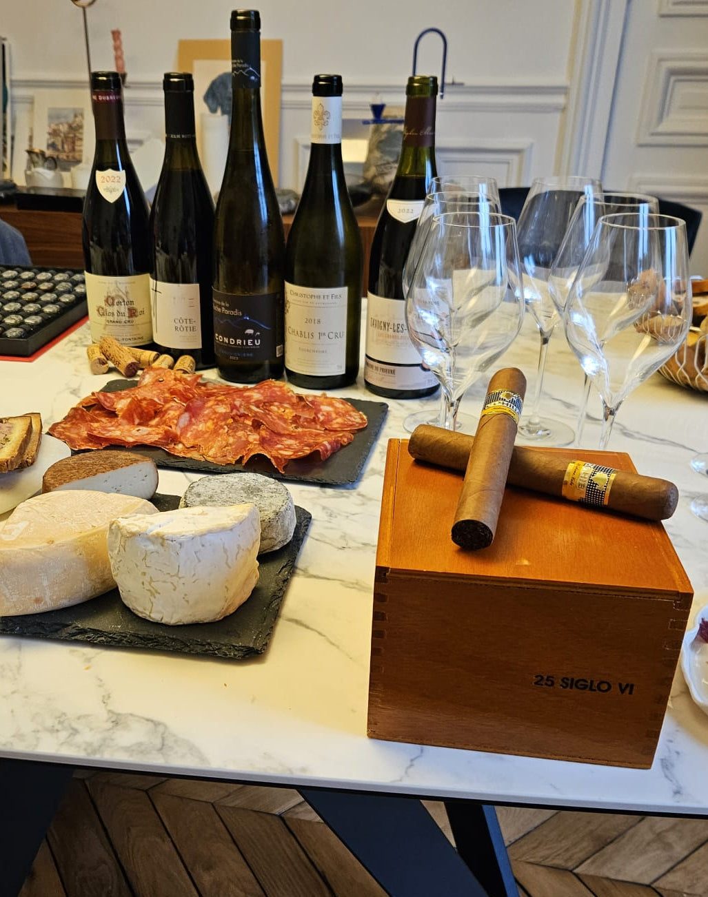 Dégustation pour 8 personnes