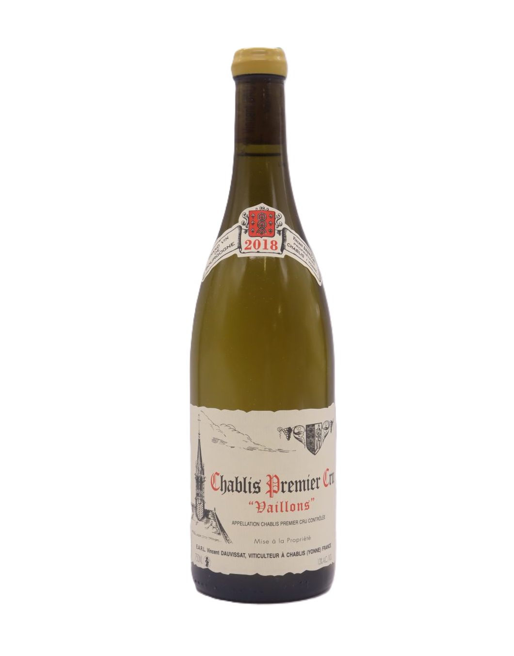 Chablis 1er Cru Vaillons - Domaine Dauvissat 2018